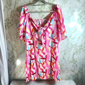 DOKOTOO Pretty Pink Dress